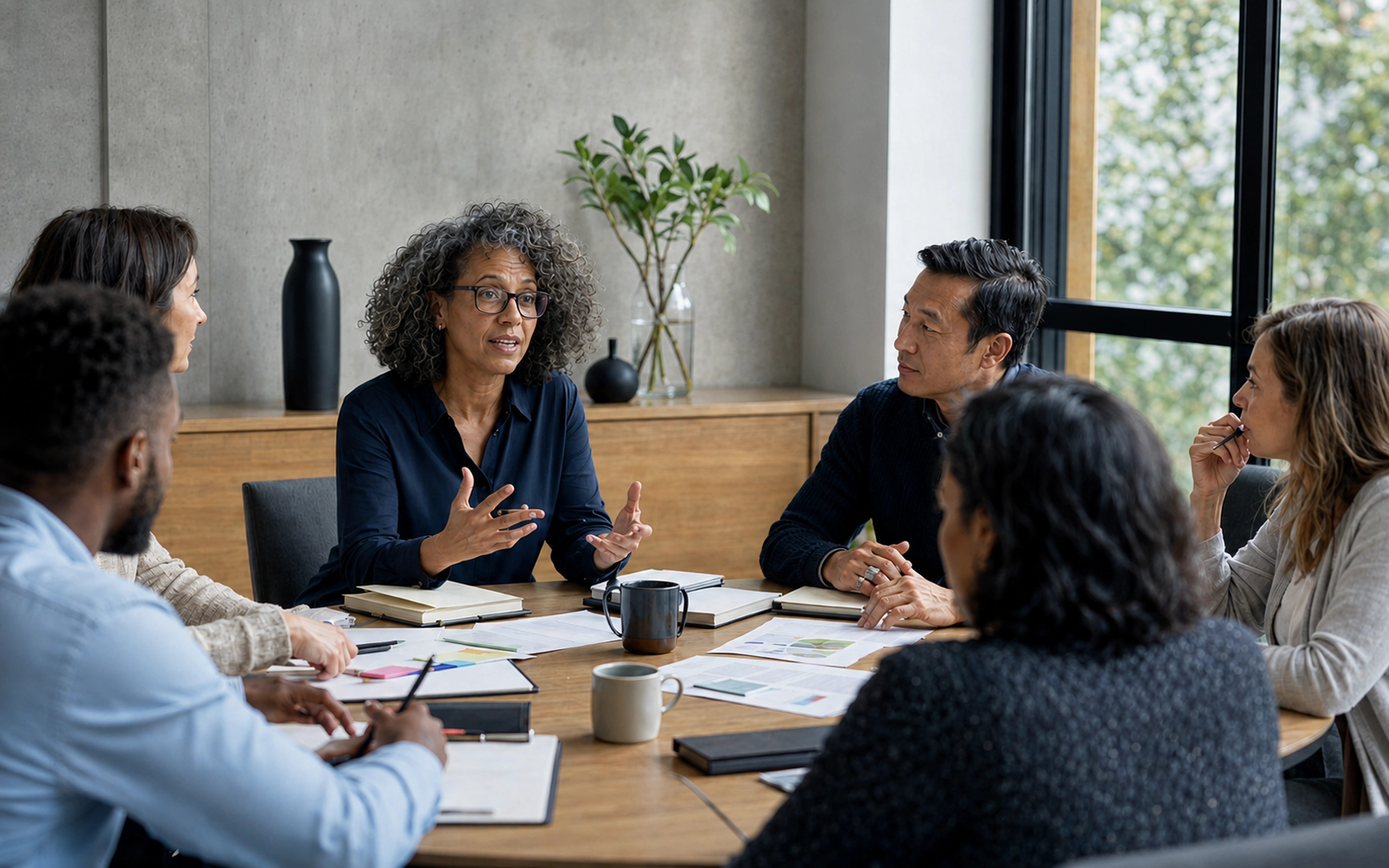 Profesionales participando en una experiencia de formación y evaluación